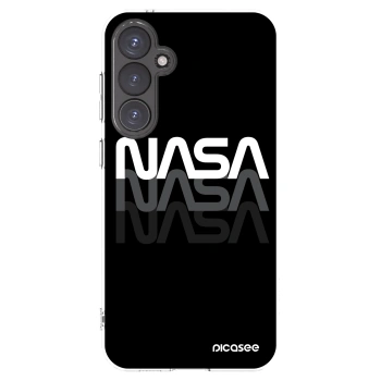 Picasee silikonska prozirna maskica za Samsung Galaxy S23 FE S711B - NASA Triple