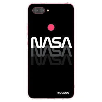 Picasee silikonska prozirna maskica za Xiaomi Mi 8 Lite - NASA Triple