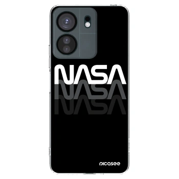 Picasee silikonska prozirna maskica za Xiaomi Redmi 13C 4G - NASA Triple