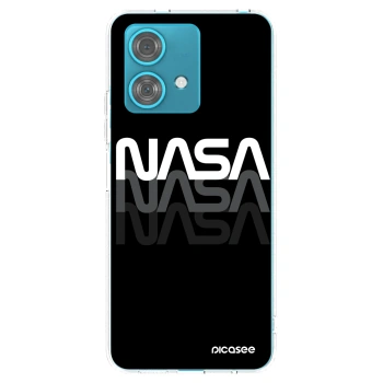 Picasee silikonska prozirna maskica za Motorola Edge 40 Neo - NASA Triple
