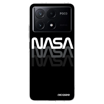 Picasee silikonska prozirna maskica za Xiaomi Poco X6 Pro - NASA Triple
