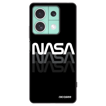 Picasee crna silikonska maskica za Xiaomi Redmi Note 13 5G - NASA Triple