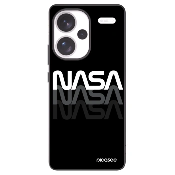 Picasee crna silikonska maskica za Xiaomi Redmi Note 13 Pro+ 5G - NASA Triple