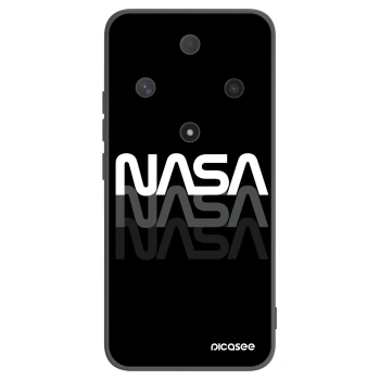 Picasee crna silikonska maskica za Honor Magic6 Lite 5G - NASA Triple