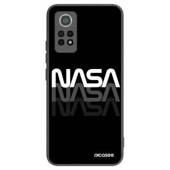 Picasee crna silikonska maskica za Xiaomi Redmi Note 12 Pro 4G - NASA Triple