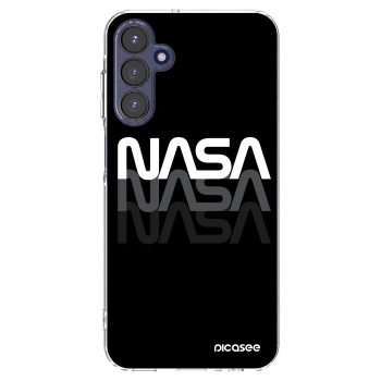 Picasee silikonska prozirna maskica za Samsung Galaxy A15 A155F 4G - NASA Triple