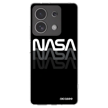 Picasee silikonska prozirna maskica za Xiaomi Redmi Note 13 4G - NASA Triple