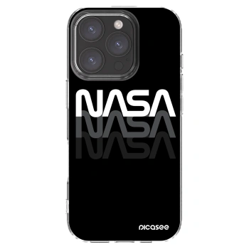 Picasee silikonska prozirna maskica za Apple iPhone 16 Pro - NASA Triple