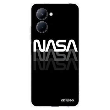 Picasee silikonska prozirna maskica za Realme C33 (2023) - NASA Triple