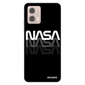 Picasee silikonska prozirna maskica za Motorola Moto G53 5G - NASA Triple