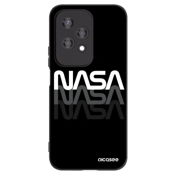 Picasee crna silikonska maskica za Honor 200 Lite - NASA Triple