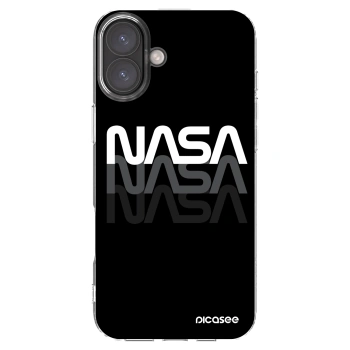 Picasee silikonska prozirna maskica za Apple iPhone 16 Plus - NASA Triple