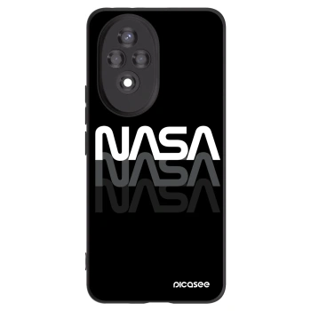 Picasee crna silikonska maskica za Honor 200 Pro 5G - NASA Triple