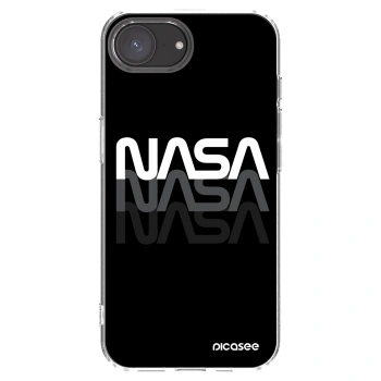 Picasee silikonska prozirna maskica za Apple iPhone 16e - NASA Triple