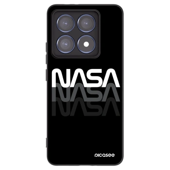 Picasee crna silikonska maskica za Xiaomi 14T Pro - NASA Triple