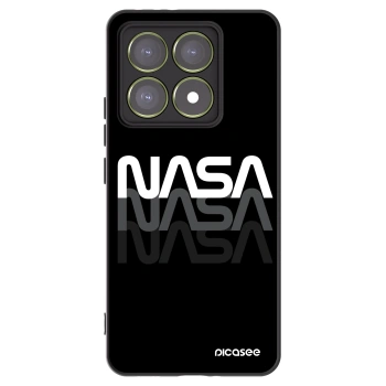 Picasee crna silikonska maskica za Xiaomi 14T - NASA Triple