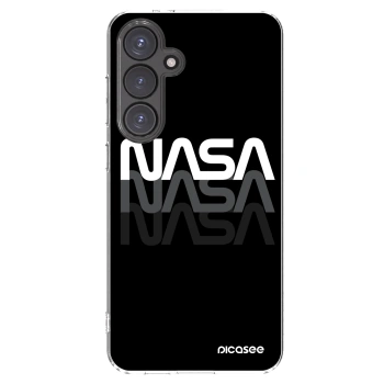 Picasee silikonska prozirna maskica za Samsung Galaxy S24 FE S721B - NASA Triple