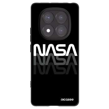 Picasee crna silikonska maskica za Xiaomi Redmi Note 14 Pro 5G - NASA Triple