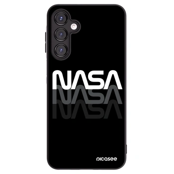 Picasee crna silikonska maskica za Samsung Galaxy A16 5G - NASA Triple