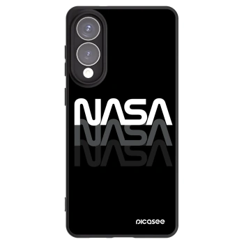 Picasee crna silikonska maskica za Samsung Galaxy S25 Edge 5G - NASA Triple