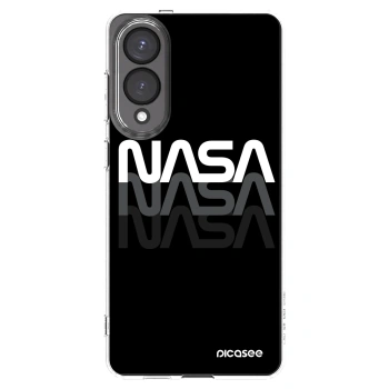 Picasee silikonska prozirna maskica za Samsung Galaxy S25 Edge 5G - NASA Triple
