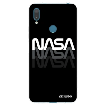 Picasee silikonska prozirna maskica za Huawei Y7 2019 - NASA Triple