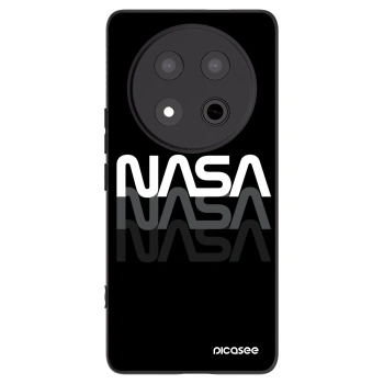 Picasee crna silikonska maskica za Honor Magic7 Lite 5G - NASA Triple