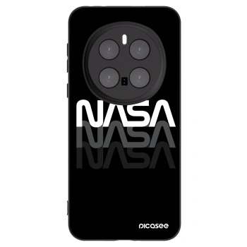 Picasee crna silikonska maskica za Honor Magic7 Pro 5G - NASA Triple