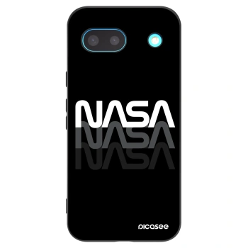 Picasee crna silikonska maskica za Google Pixel 8a - NASA Triple