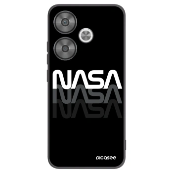 Picasee crna silikonska maskica za Xiaomi Poco F6 - NASA Triple