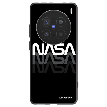 Picasee crna silikonska maskica za Vivo X200 Pro - NASA Triple