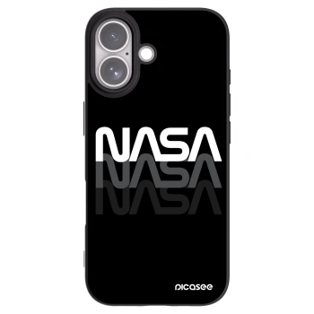 Picasee crna silikonska maskica za Apple iPhone 17 - NASA Triple