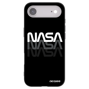 Picasee crna silikonska maskica za Apple iPhone Air - NASA Triple