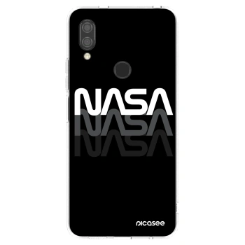 Picasee silikonska prozirna maskica za Xiaomi Redmi 7 - NASA Triple