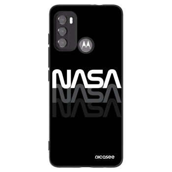 Picasee crna silikonska maskica za Motorola Edge 60 5G - NASA Triple