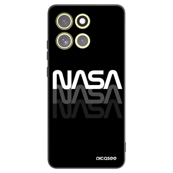 Picasee crna silikonska maskica za Motorola Moto G86 5G - NASA Triple
