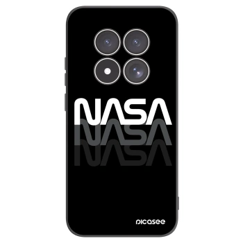 Picasee crna silikonska maskica za Xiaomi Redmi Note 15 Pro 4G - NASA Triple