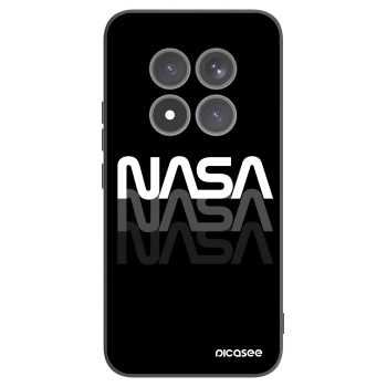 Picasee crna silikonska maskica za Xiaomi Redmi Note 15 Pro+ - NASA Triple