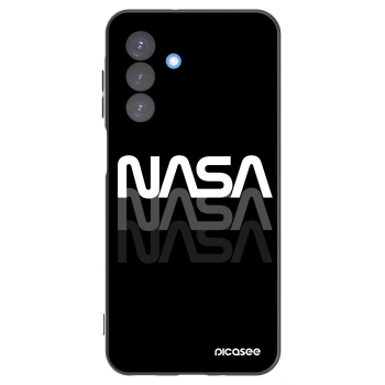 Picasee crna silikonska maskica za Samsung Galaxy A17 5G - NASA Triple