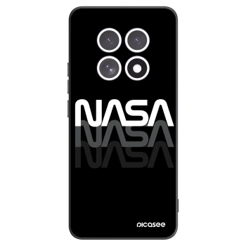 Picasee crna silikonska maskica za Xiaomi Redmi Note 15 - NASA Triple