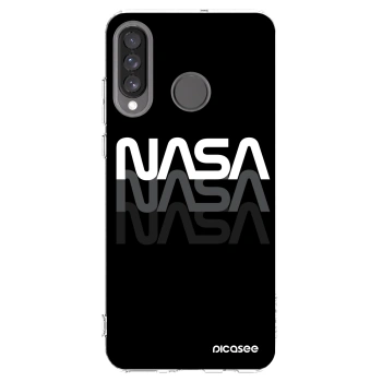 Picasee silikonska prozirna maskica za Huawei P30 Lite - NASA Triple