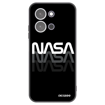 Picasee crna silikonska maskica za Xiaomi Redmi 15C 5G - NASA Triple