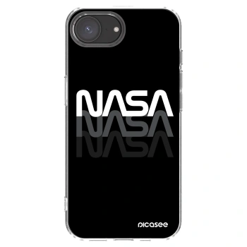 Picasee silikonska prozirna maskica za Apple iPhone 17e - NASA Triple