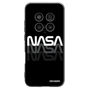 Picasee crna silikonska maskica za Honor Magic8 Pro 5G - NASA Triple