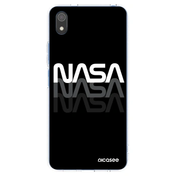 Picasee silikonska prozirna maskica za Xiaomi Redmi 7A - NASA Triple