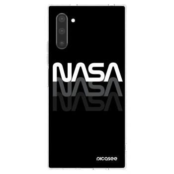 Picasee silikonska prozirna maskica za Samsung Galaxy Note 10 N970F - NASA Triple