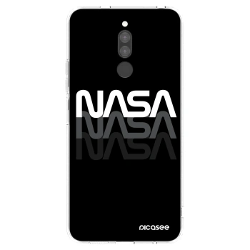 Picasee silikonska prozirna maskica za Xiaomi Redmi 8 - NASA Triple