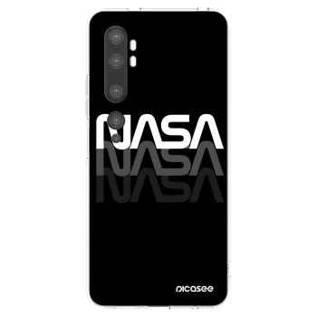 Picasee silikonska prozirna maskica za Xiaomi Mi Note 10 (Pro) - NASA Triple