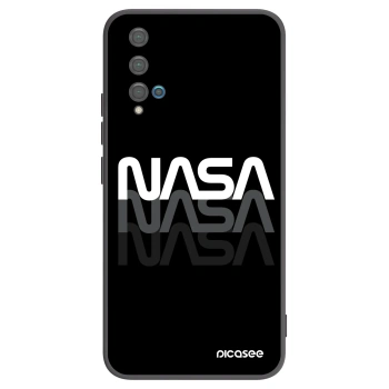Picasee crna silikonska maskica za Huawei Nova 5T - NASA Triple