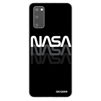 Picasee silikonska prozirna maskica za Samsung Galaxy S20 G980F - NASA Triple